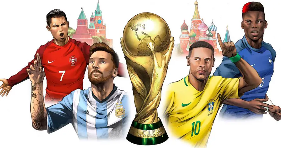 Cómics Mundial Fútbol 2018