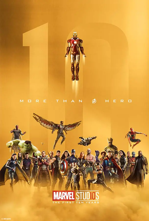 10º aniversario de Marvel Studios