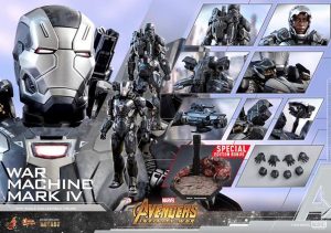 Hot Toys de Máquina de Guerra de Vengadores: Infinity War