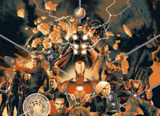 La directora de The Marvels lo tiene claro: la culpa de perder en Vengadores: Infinity War es del Capitán América Póster de Mondo para Vengadores: Infinity War