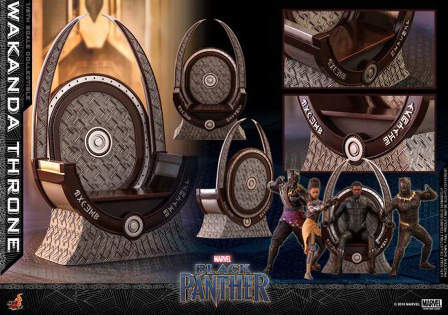 Hot Toys Trono de Wakanda de Black Panther