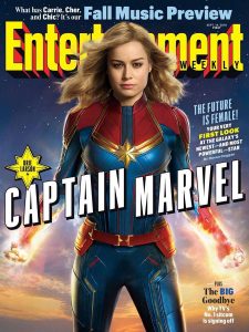 Captain Marvel en portada de EW