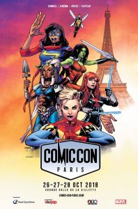 Cartel Paris Comic Con 2018