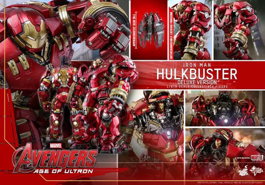 Figura Hulkbuster de Hot Toys de Vengadores: La Era de Ultrón