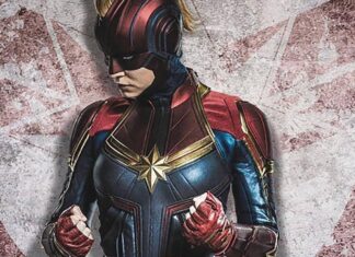 Capitana Marvel: Brie Larson podría aparecer en la serie de Nick Furia Diseño promocional de Capitana Marvel