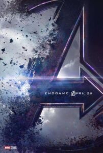 Póster en versión original de Vengadores: Endgame