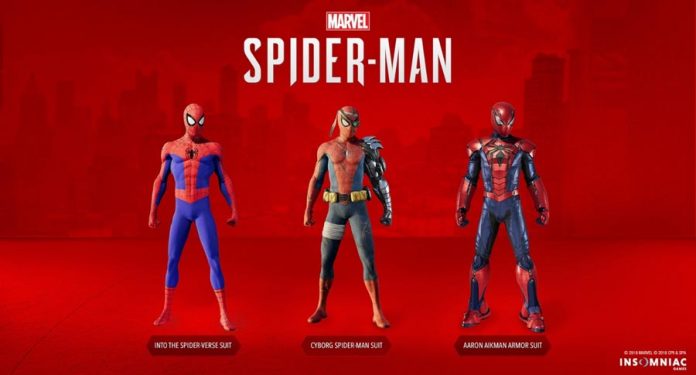 Trajes nuevos del tercer DLC de Marvel's Spider-Man