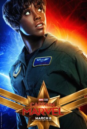 Lashana Lynch como Maria Rambeau en Capitana Marvel