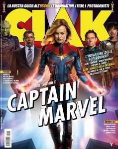 Capitana Marvel en portada de Ciak