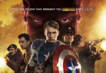 Capitán América: El Primer Vengador casi incluyó un robot gigante Póster de Capitán América: El Primer Vengador