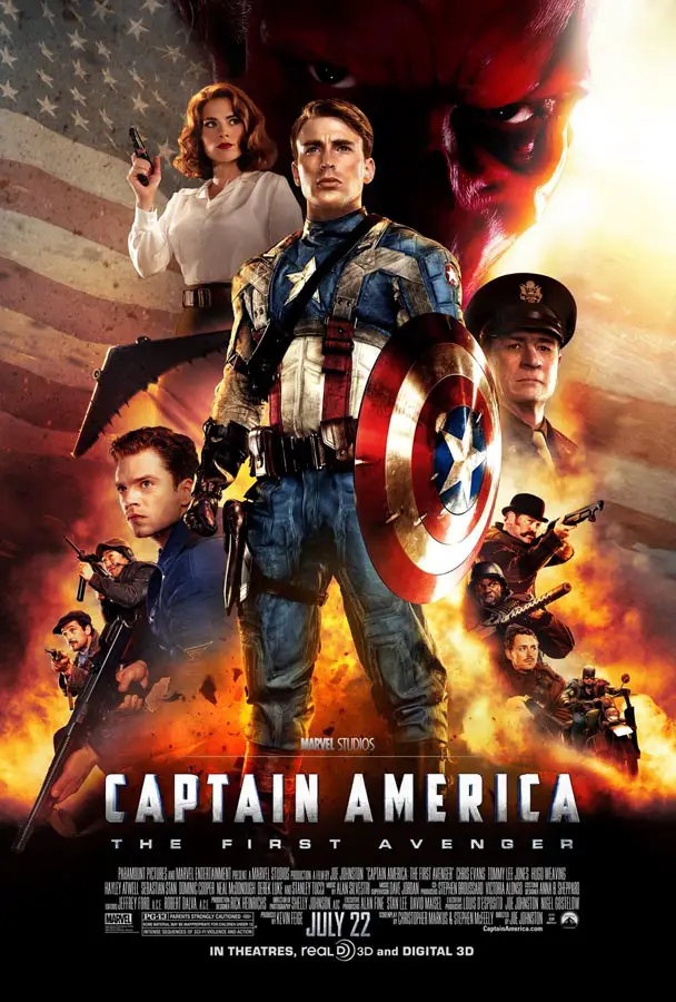 Póster de Capitán América: El Primer Vengador