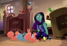 Gamora es una princesa en Guardians of the Galaxy: Mission Breakout! Guardians of the Galaxy: Mission Breakout!