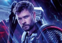 Póster de Thor en Vengadores: Endgame