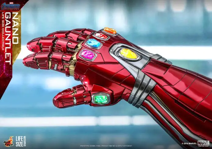 Nano Guantelete de Vengadores: Endgame de Hot Toys