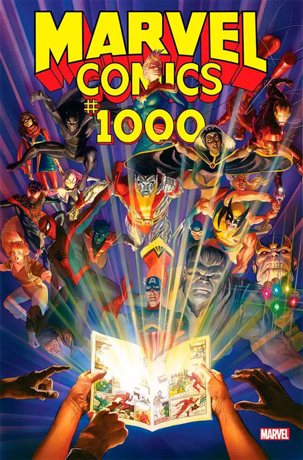 Portada de Marvel Comics Nº 1000