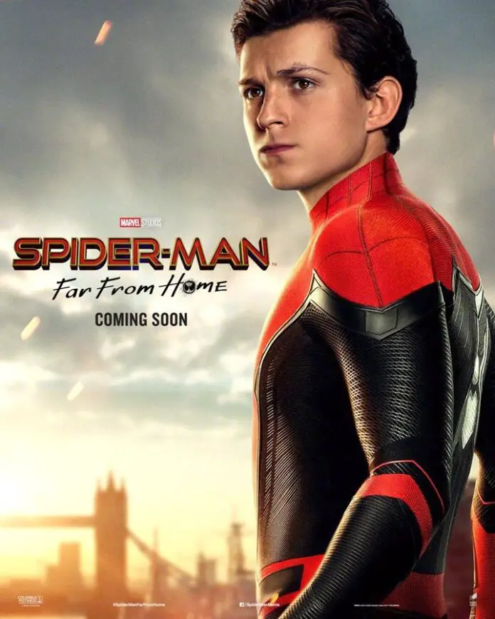 Peter Parker en Spider-Man: Lejos de Casa