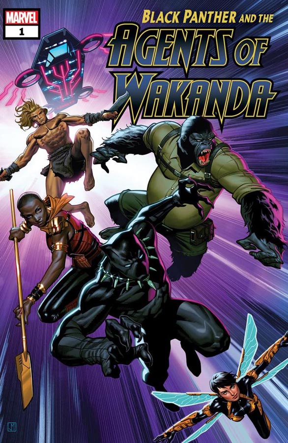Portada de Black Panther and the Agents of Wakanda Nº 1