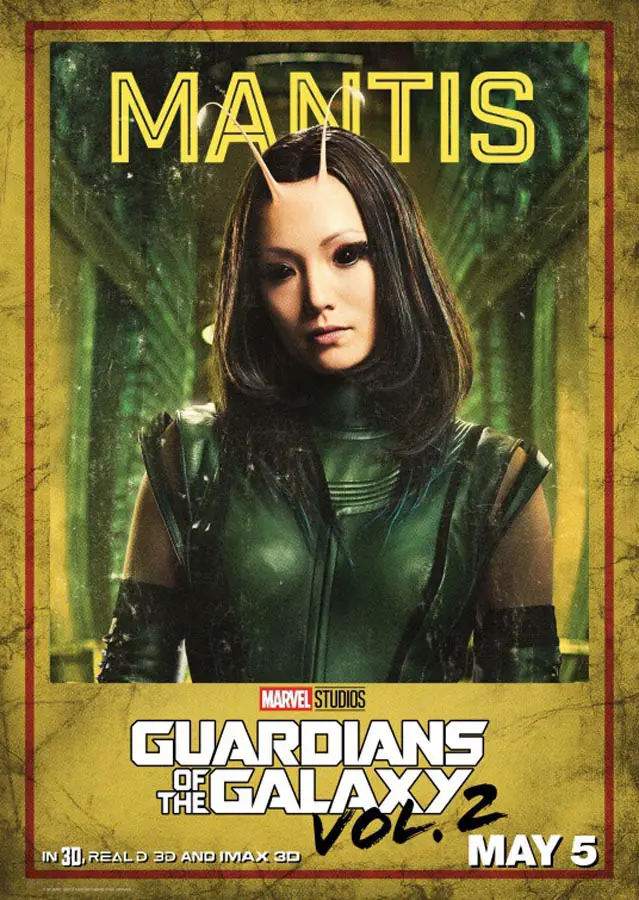 Mantis en Guardianes de la Galaxia Vol. 2