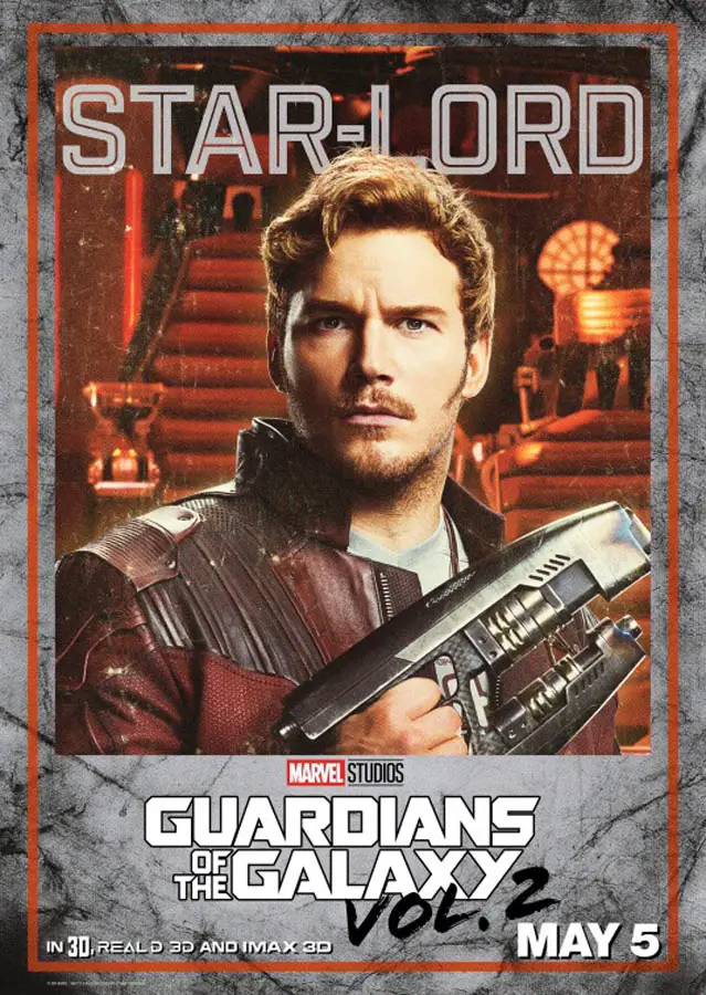 Star-Lord en Guardianes de la Galaxia Vol. 2
