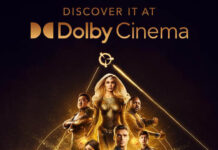 Chloé Zhao habla del peligro de tener recursos ilimitados en Eternals Póster de Eternals de Dolby Cinema