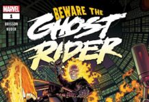 Ghost Rider: Marvel Comics cancela la serie regular del personaje Portada de Beware the Ghost Rider Nº 1