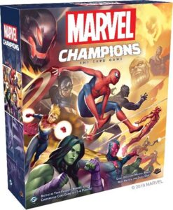 Caja del juego de cartas Marvel Champions: The Card Game