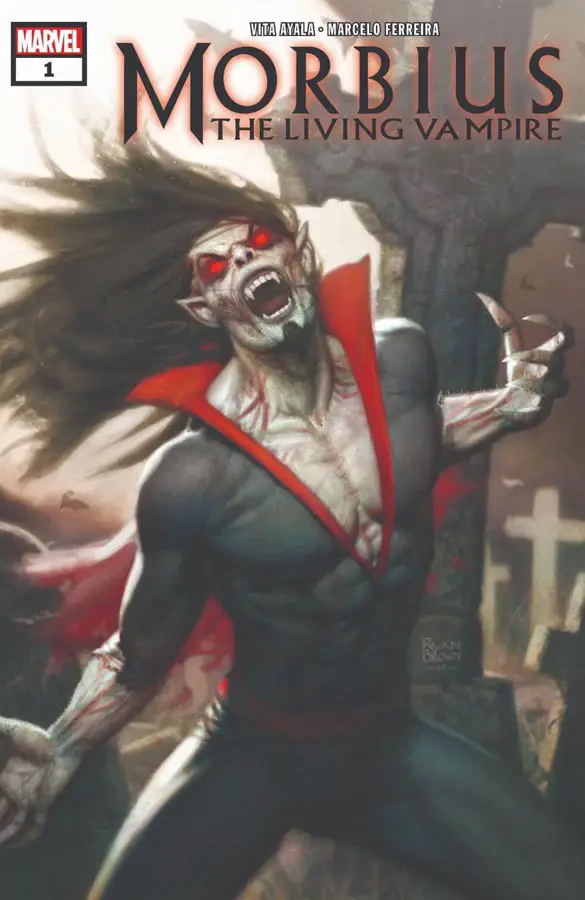 Portada de Morbius The Living Vampire Nº 1
