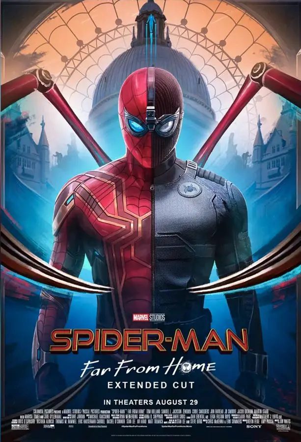 Póster IMAX para el re-estreno de Spider-Man: Lejos de Casa