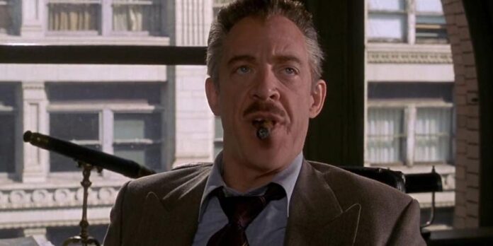 J.K. Simmons como J. Jonah Jameson