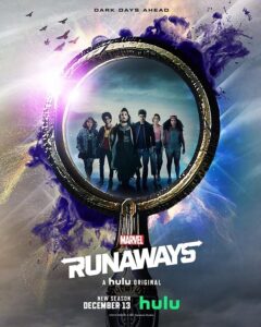 Póster de la temporada 3 de Runaways