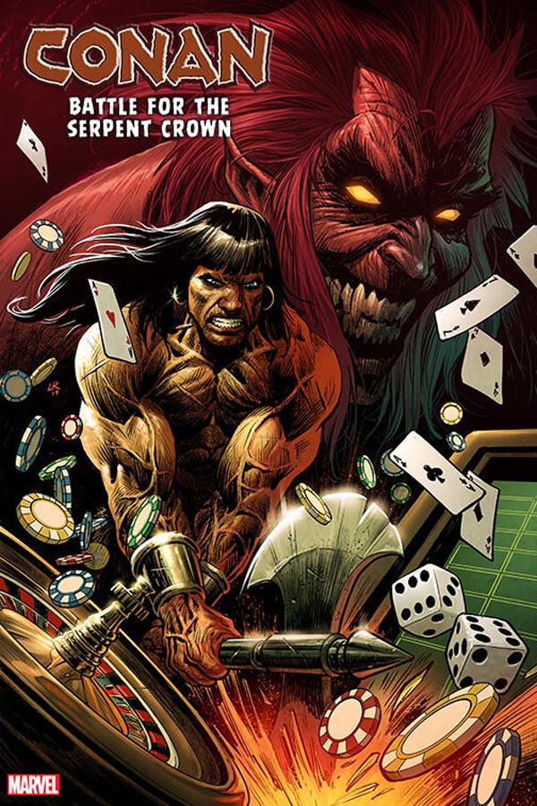 Portada de Conan: Battle for the Serpent Crown Nº 1