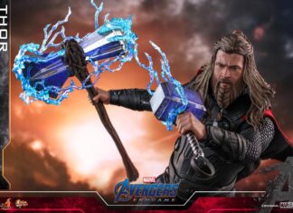 Figura Hot Toys de Thor en la batalla final de Vengadores: Endgame FIgura Hot Toys de Thor en la batalla final de Vengadores: Endgame