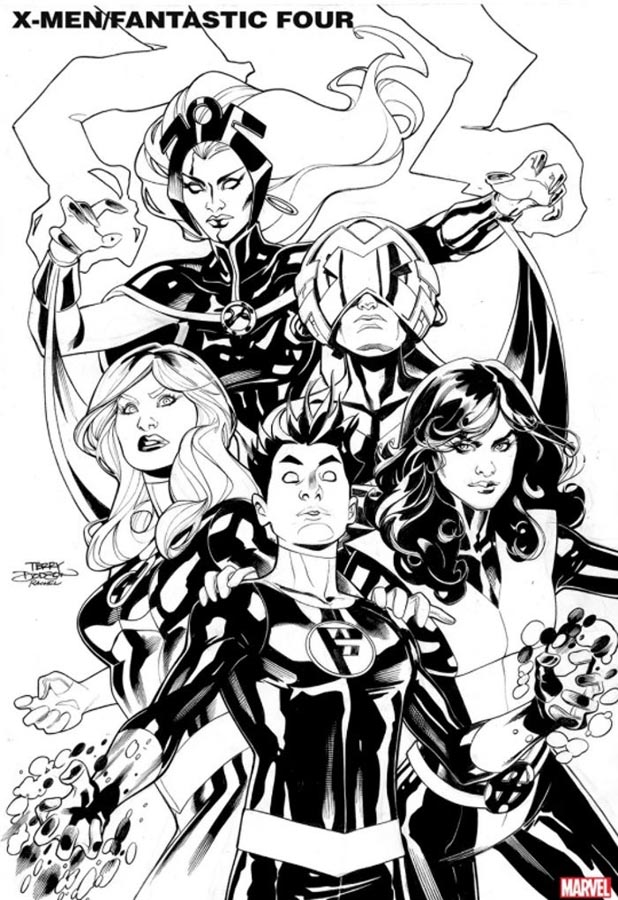 Crossover X-Men y los Cuatro Fantásticos