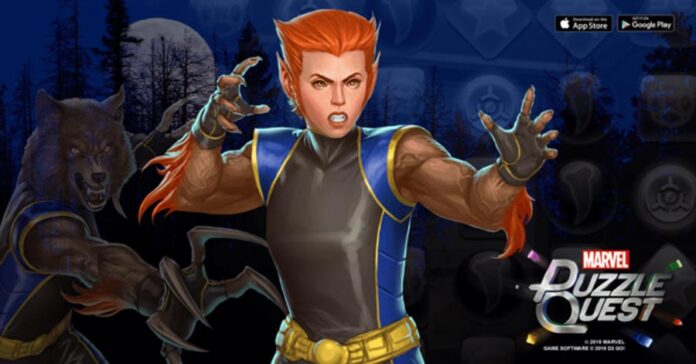 Loba Venenosa en Marvel Puzzle Quest Loba Venenosa se une a Marvel Puzzle Quest
