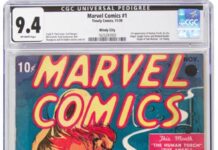 Venta millonaria para una copia en buen estado de Marvel Comics Nº 1 Marvel Comics Nº 1