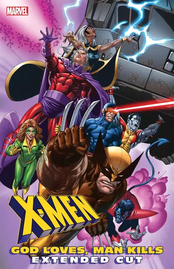 Portada alternativa de Salvador Larroca para X-Men: Dios Ama, El Hombre Mata Exteded Cut