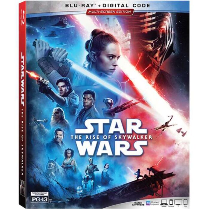 Carátula del Blu-ray de Star Wars: El Ascenso de Skywalker