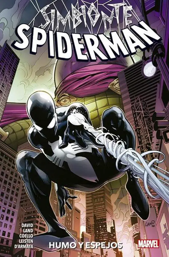 Portada de Simbionte Spiderman: Humo y Espejos
