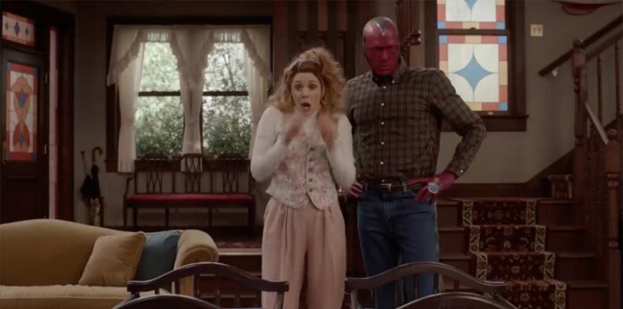 WandaVision Bruja Escarlata y Visión (WandaVision)