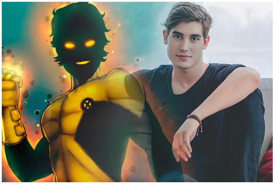 Henry Zaga como Sunspot en Los Nuevos Mutantes