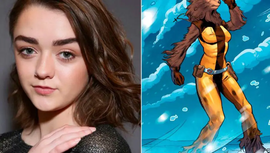 Maisie Williams como Wolfsbane en Los Nuevos Mutantes