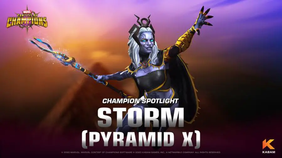 Tormenta (Pirámide X) en Marvel Contest of Champions