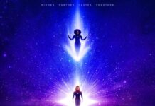 Samuel L. Jackson habla de tres Capitanas Marvel en The Marvels Póster de The Marvels