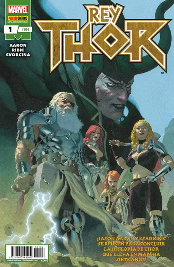 Portada de Rey Thor Nº 1