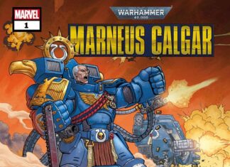 Warhammer 40.000: Anunciado cómic de Kieron Gillen y Jacen Burrows Portada de Warhammer 40.000- Marneus Calgar Nº 1