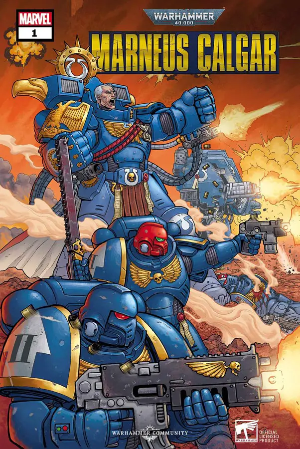 Portada de Warhammer 40.000- Marneus Calgar Nº 1