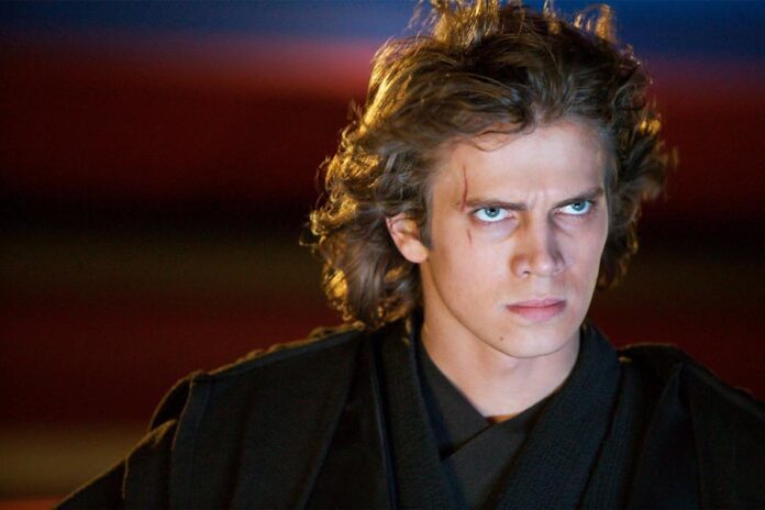 Hayden Christensen como Anakin Skywalker