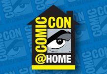 Comic-Con@Home 2020: Todo lo que necesitas saber Logo de la Comic-Con@Home 2020