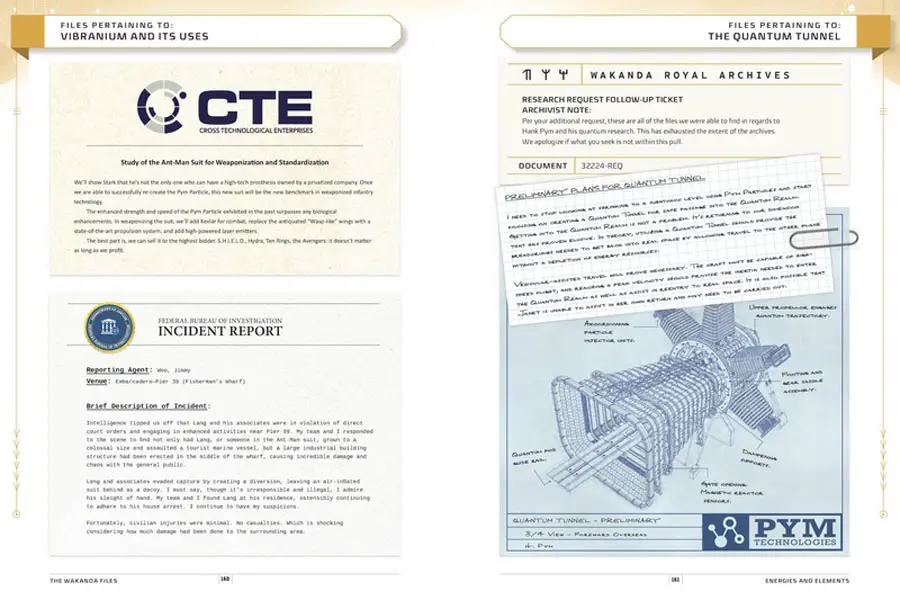 The Wakanda Files interior