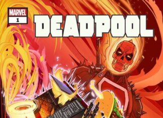 Marvel Puzzle Quest presenta a Deadpool como Motorista Fantasma Deadpool Ghost Rider en Marvel Puzzle Quest